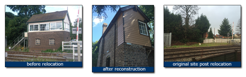 Blakedown Signal Box Before/After Blakedown Signal Box Before/After